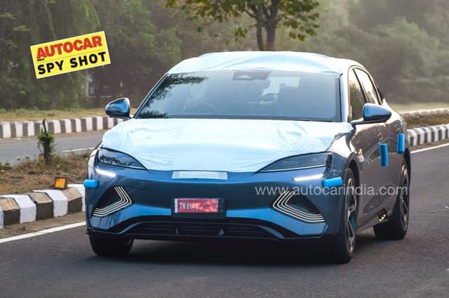 BYD Seal EV spied in India; bookings open